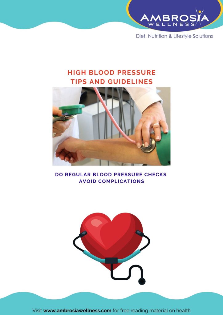 Control High Blood Pressure Diet Tips